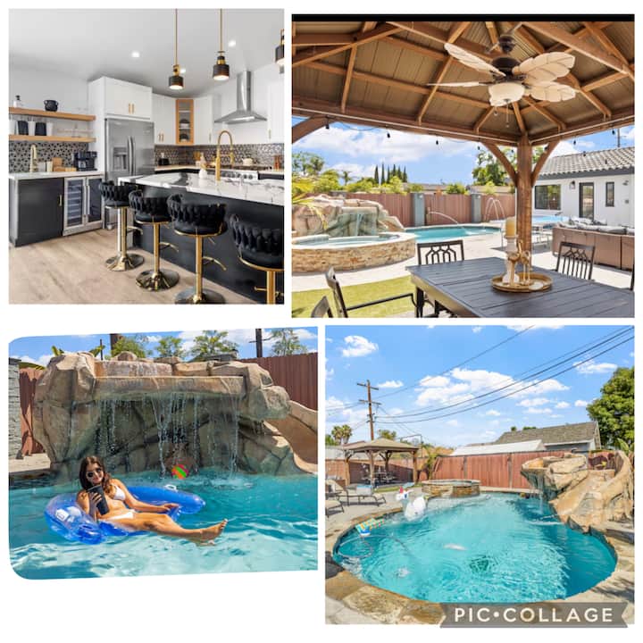 Pool,spa,grotto, Waterslide.near Disneyland &Beach - Cerritos, CA