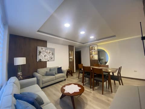 My Apartment with a view of nature and the city