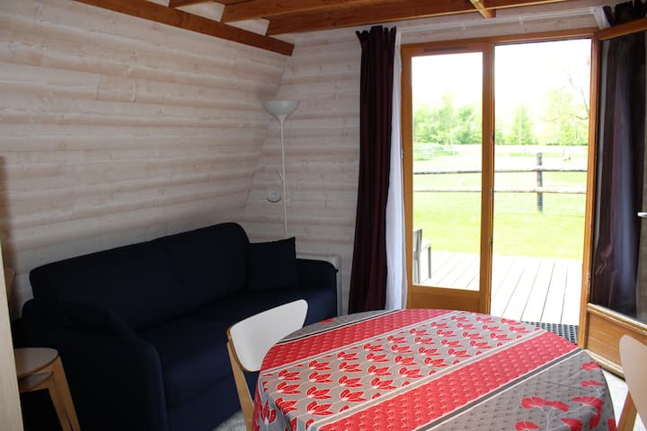 Chalet Bois Lodge Confort  - Domaine Des Piéris - Grandcamp-Maisy