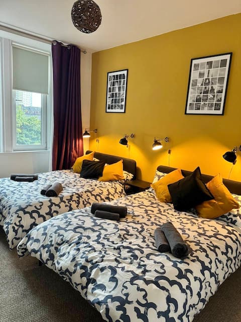 Clydebank Cozy 3bdr flat  near Glasgow