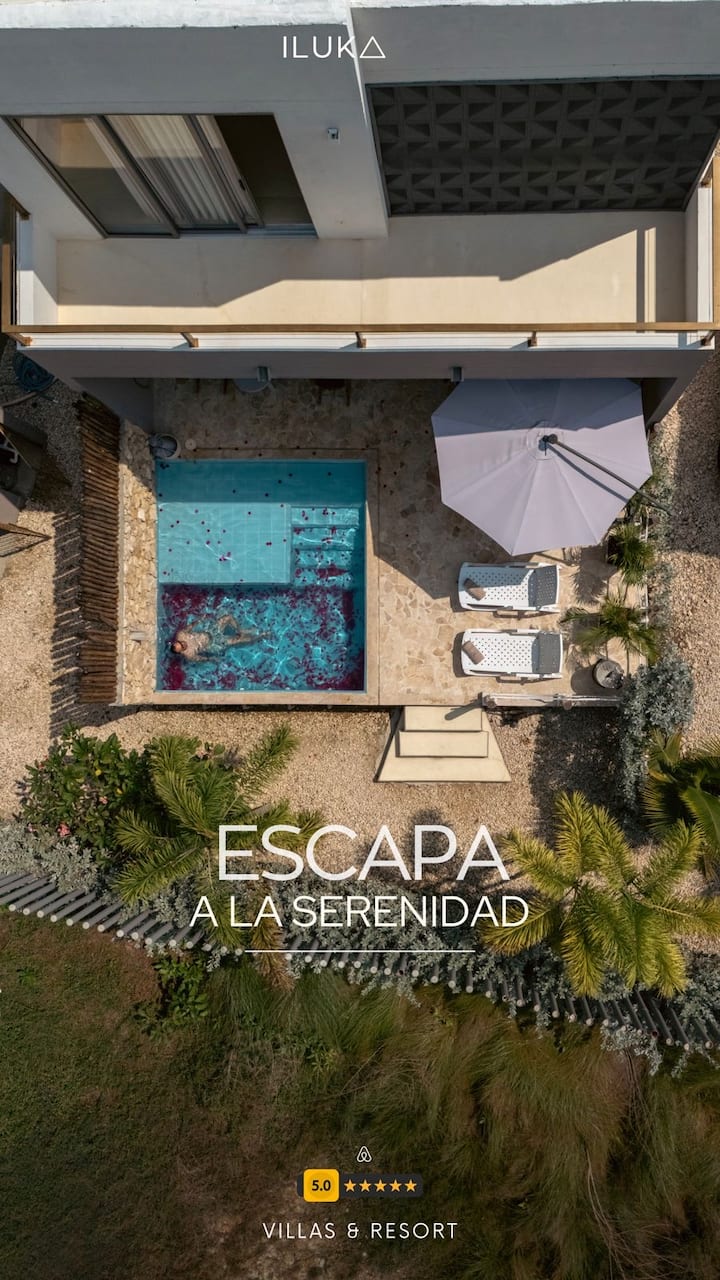 House with private pool/A/C/close to the beach
