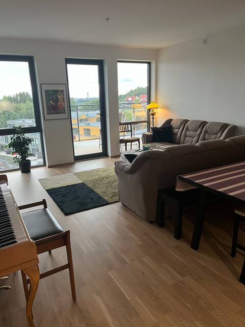 Successful Airbnb property: New and lovely on Trondheim's roof in Lerkendal