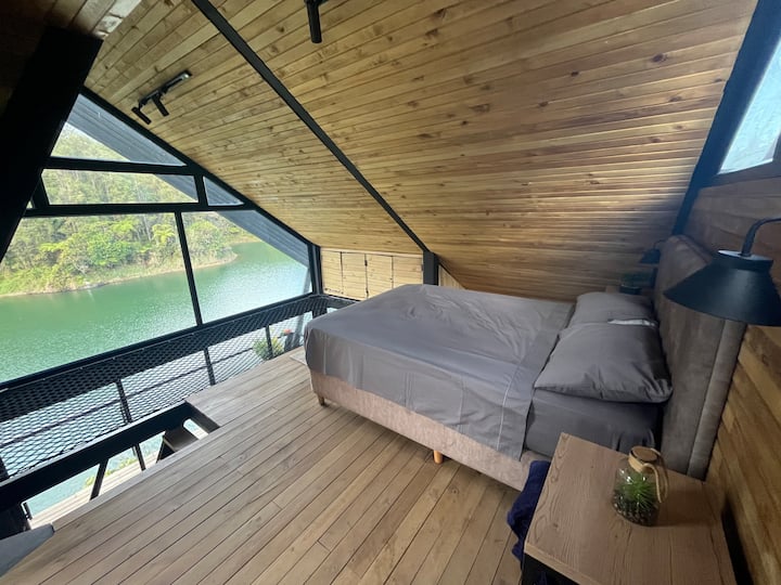 Cabaña Con Lago, Jacuzzi Naturaleza Y Tranquilidad - Antioquia