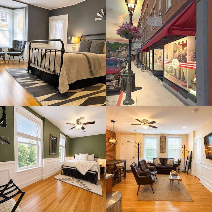 Suite Victory #5 On Main St W/reserved Parking - Galena, IL
