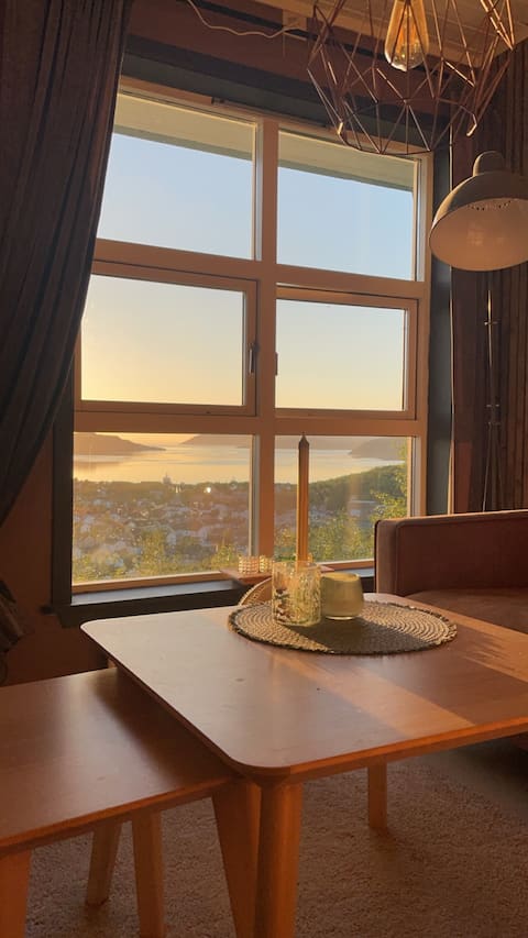 Large house with a view
