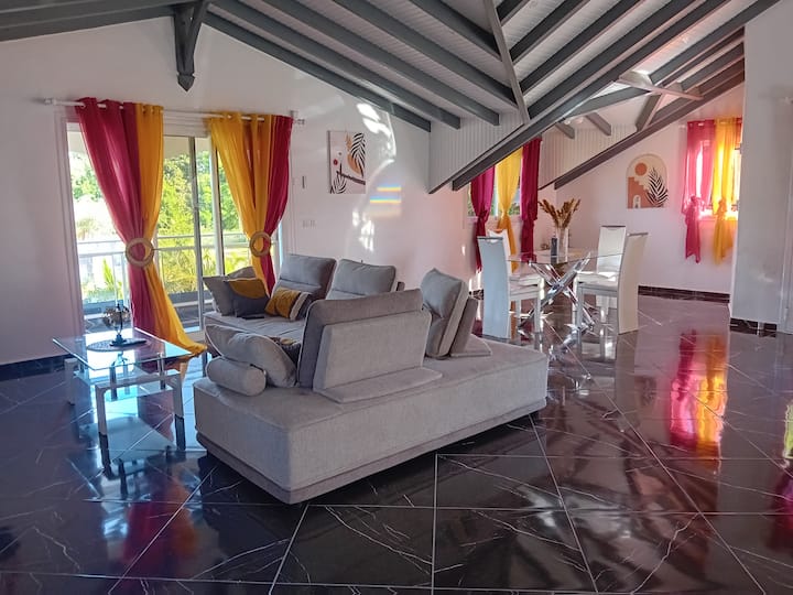 La Rose Island  - Haut De Villa à Grand-bourg - Marie-Galante
