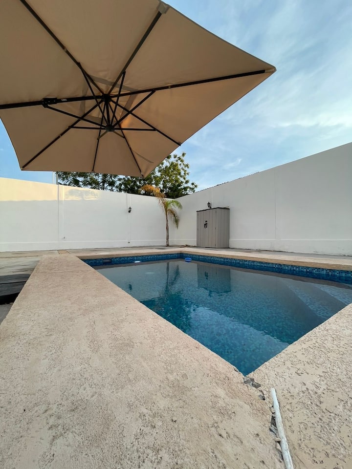 House with a private pool