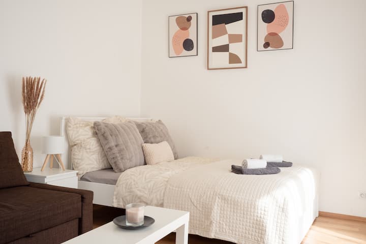 The Vltava Apartment ·  With Balcony - Prague