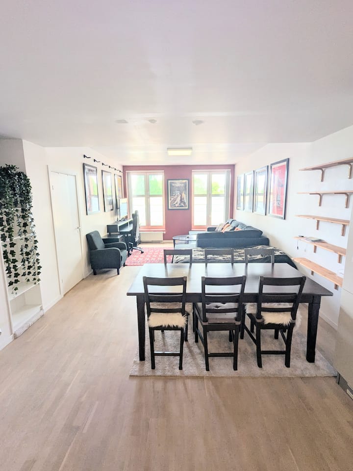 Bright & Spacious 67m² Apartment W/rooftop - Oslo