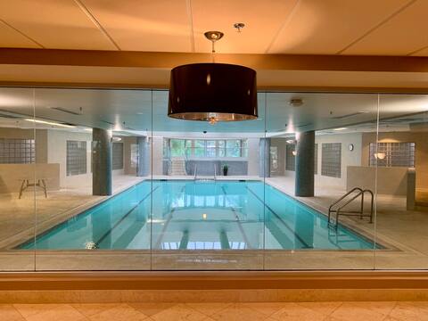 Indoor Pool @ Hill Country Hacienda Lake Travis