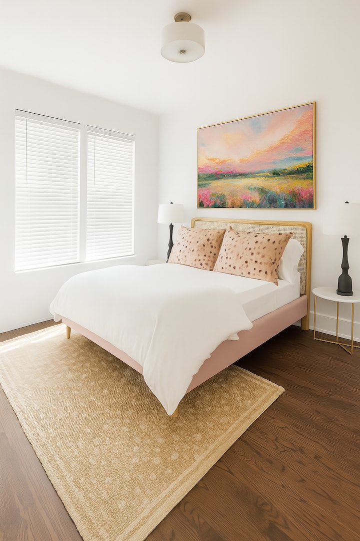 Manželská posteľ – pripojená k vlastnej kúpeľni