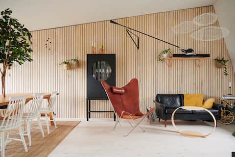 Spacious house with sauna & fireplace, Helsingborg