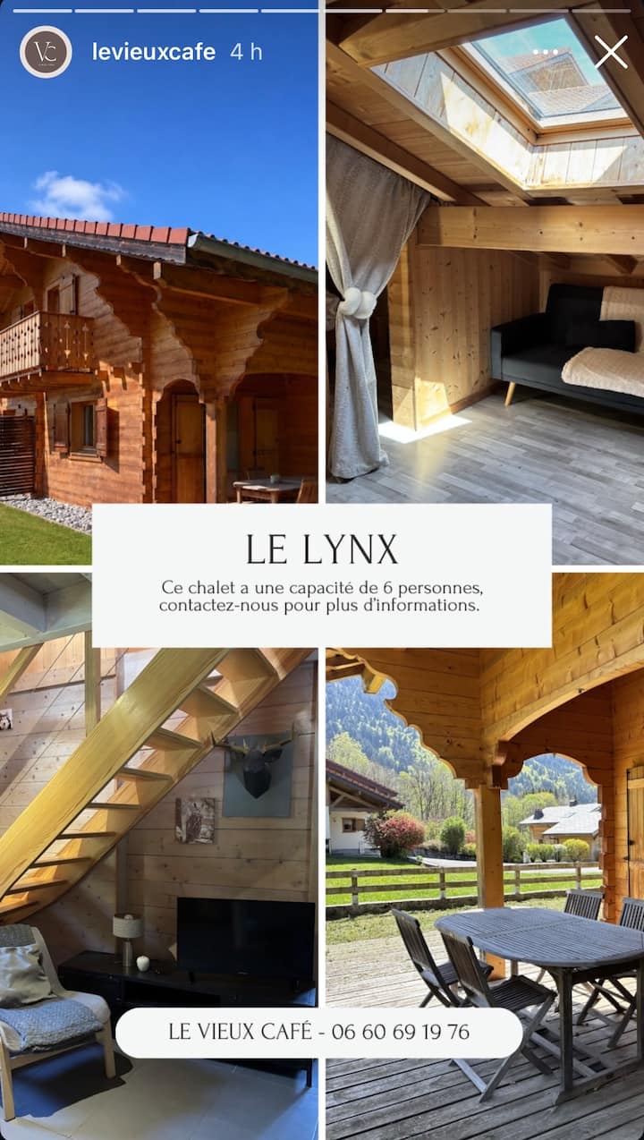 Chalet Lynx 6 Pers - Bernex