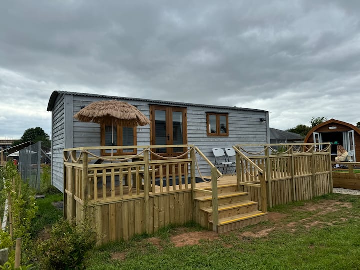 Luxury Shepherd’s Hut - Brixham