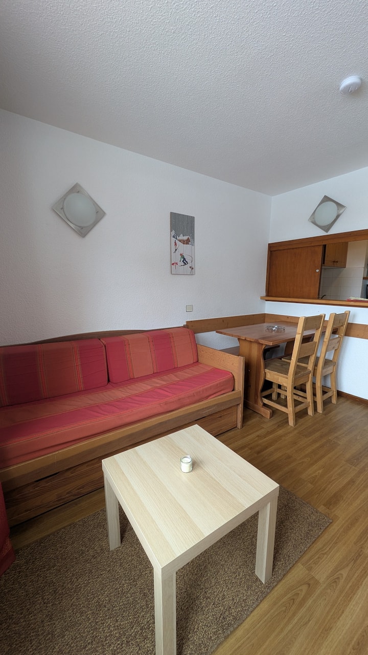 Studio Cabine Ski Au Pied - Val Claret
