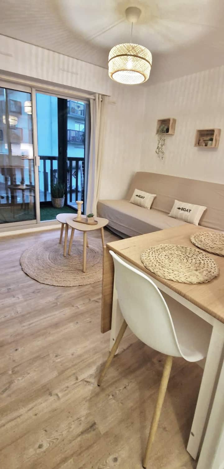 Appartement Cosy Avec Balcon, 300 M De La Plage - Villers-sur-Mer