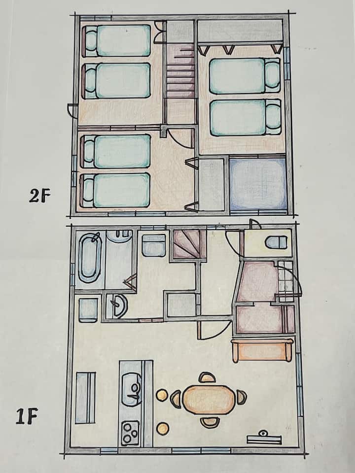 Takamatsu/1unit For Rent/3bedroom/up To 6 People - Takamatsu