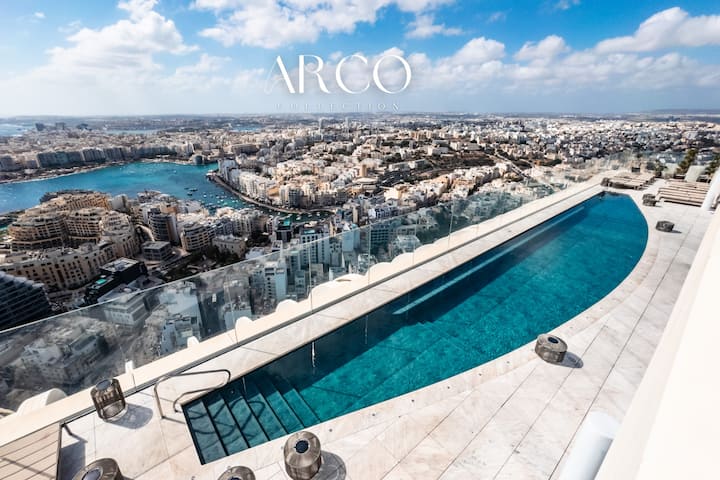 Mercurytower 1br W/rooftoppool By Arcocollection - Malta