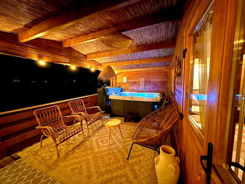 Mediterranean chalet jacuzzi&garden near A’dam