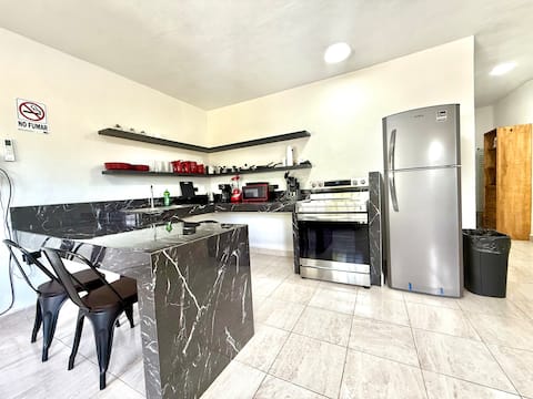 Apt PA|8 mins Consulado|2CamasFull/2Twin/2Sofacama