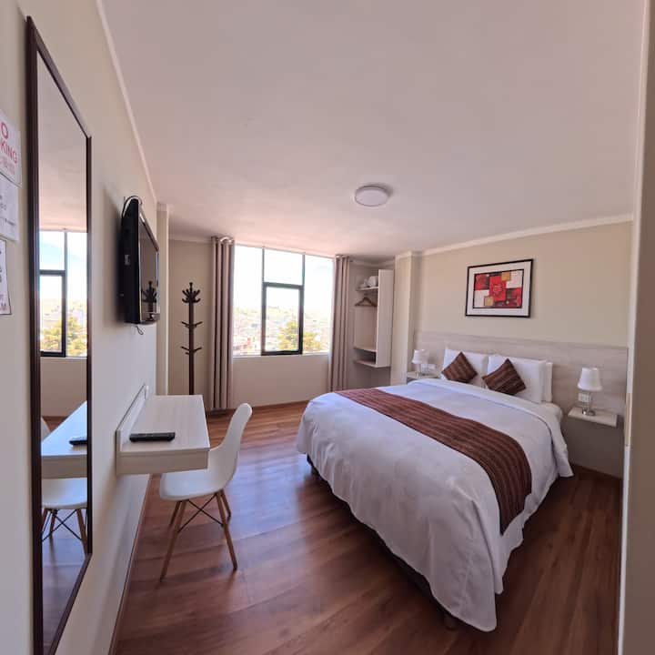 Photo de toute la chambre