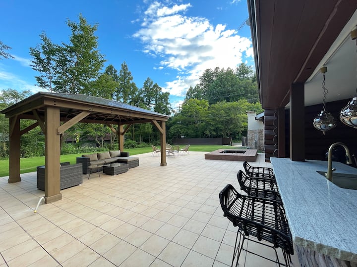Private sauna included!An entire private rental villa where you can enjoy the forest and the creek, Royal Villa Nasu Kogen