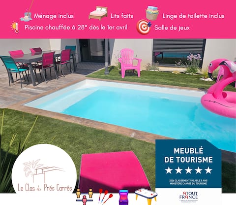 La Belle et Rebelle 5* Cleaning and linens included