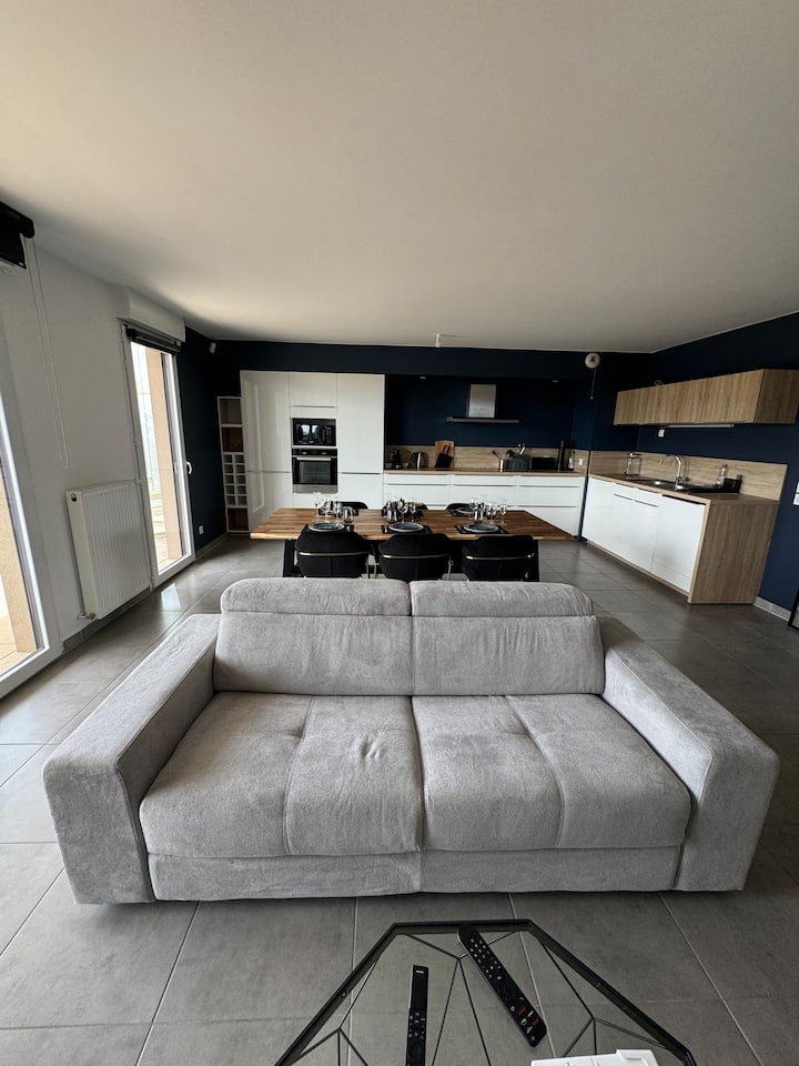 Luxueux 5 Pc + Jacuzzi + Rooftop + Terrasse + Clim - Villeneuve-lès-Maguelone