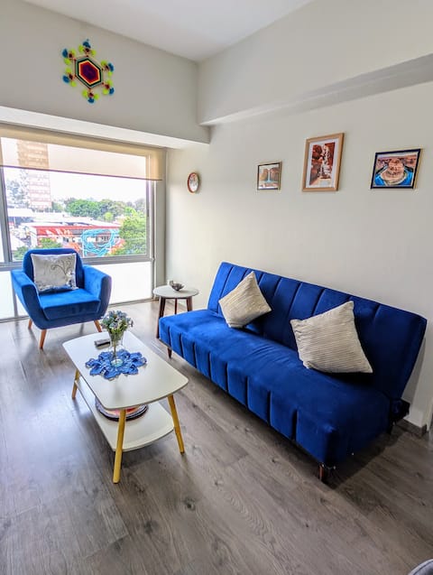 Popular Airbnb listing: Modern Condo | Pool, Jacuzzi & Gym in CDMX in Azcapotzalco