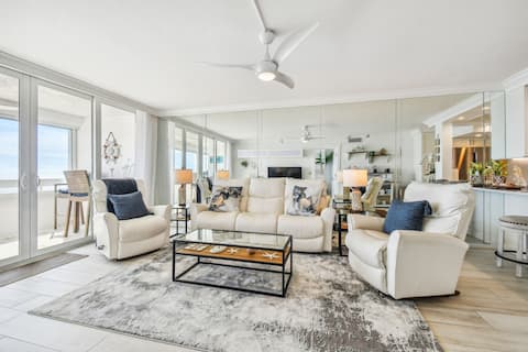 Top Airbnb: Beachfront Condo with Stunning Sunset Views in Redington Shores