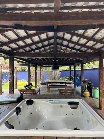 Casa alto padrão paraiso a Beira-Mar com jacuzzi