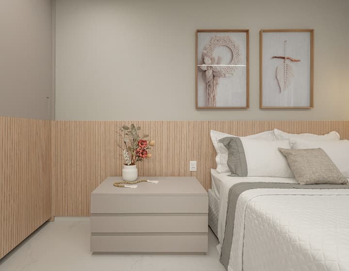 Hlavný apartmán s posteľnou bielizňou podľa fotky