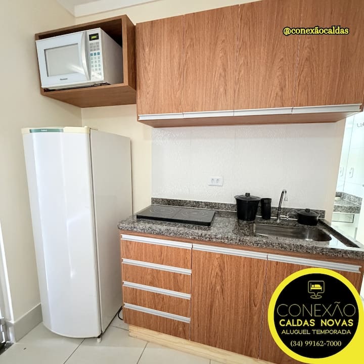 Apto Lacqua Diroma I - By Conexão Caldas Novas - Caldas Novas
