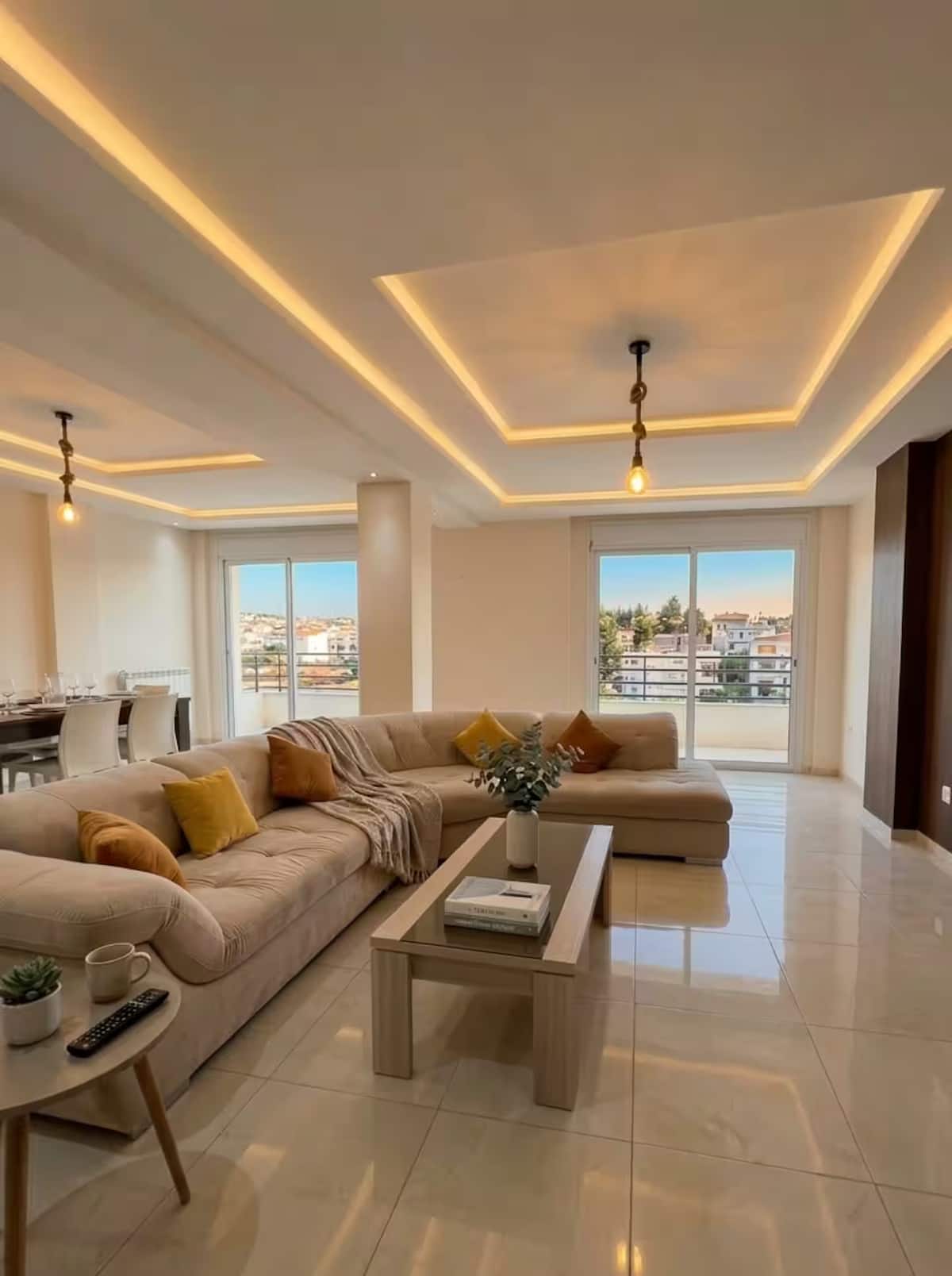 Appartement 4 chambres — idéal grandes familles, vue piscine
