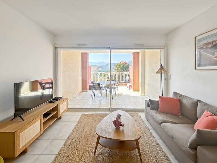 Calvi T2 Les Jasmins Terrasse & Proche Port - Calvi