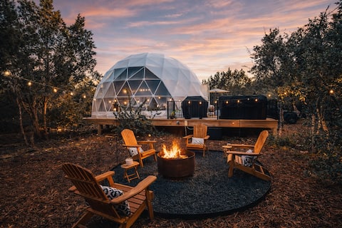 Luxury Stargazing Geodome Experience