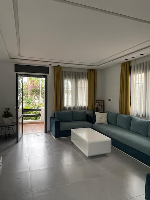 Beachfront apartment