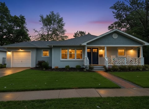 Modern 3-bed farmhouse