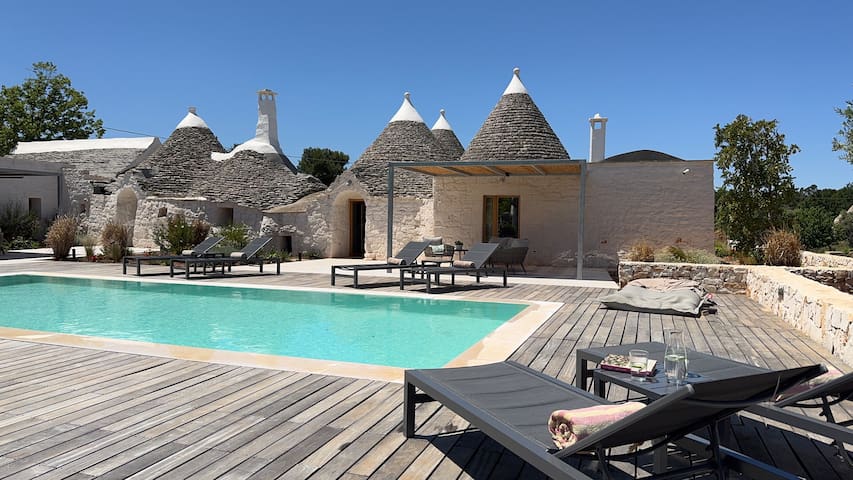 Stylish Trullo with Private Pool & Modern Comforts