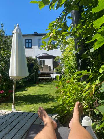 Villalejlighed med privat have nær strand og metro gallery image 5