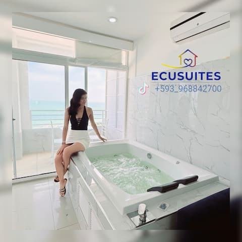 EcuSuites Balcony Ocean View Ocean Club 803