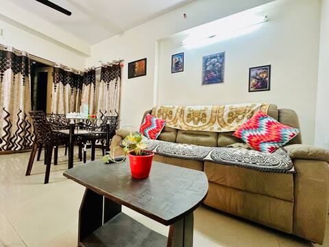Cappuccino Fully Furnished 2BHK at high rise