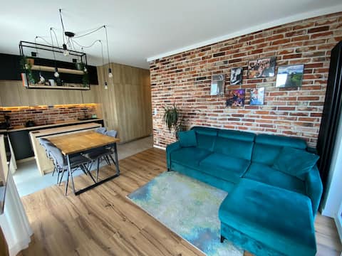 Top Airbnb: Loft Praga - Nearly PGE National, Koneser, Google in Praga Północ