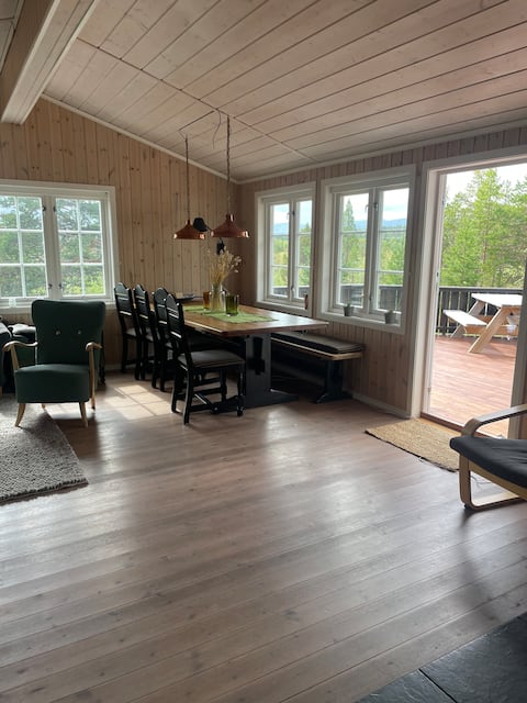 Spacious and cozy cabin at Nerskogen