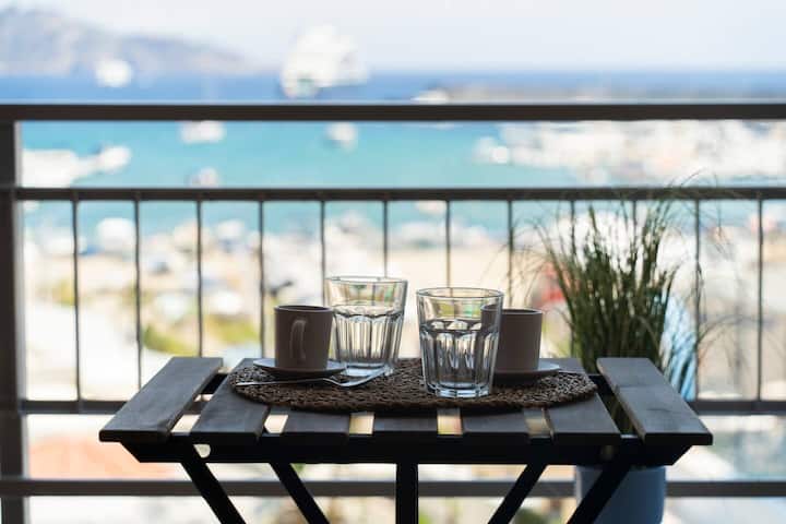 Naxos Seaside Escape: Terrace - Taormina