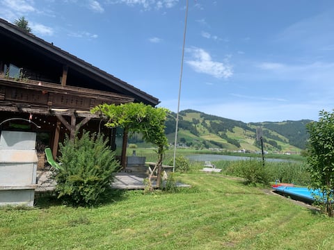 Romantic Nature Lodge-direkt am Sihlsee;traumhaft