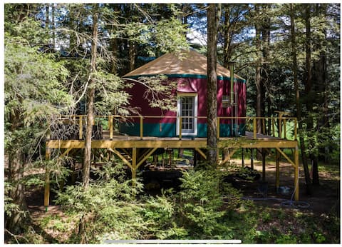 Loyalsock Creek Treehouse Yurt