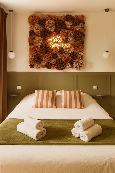 Maneki House - Cozy Studio 2 p. Garden and Balneo