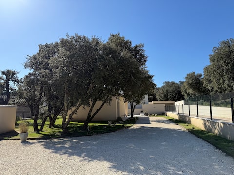 Private house with pool in Drome provençale
