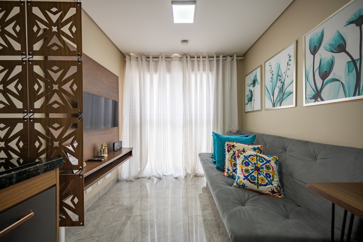 Top Airbnb: Amazing View/Parking Included/50 M Metro VPrud em Vila Prudente